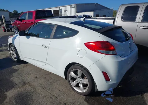 2013 Hyundai Veloster Base W/Black из США, поврежденный, VIN KMHTC6ADXDU177514